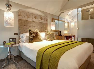 Contemporary and comfortable bedrooms at Oddfellows 