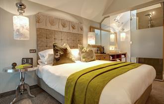 Contemporary and comfortable bedrooms at Oddfellows