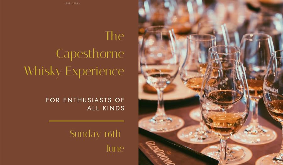 Capesthorne Whiskey experience