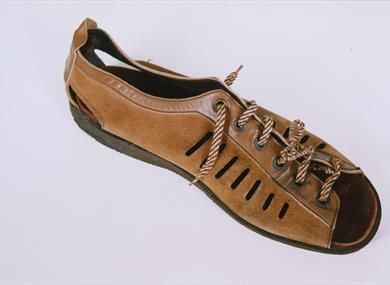 The shoe that was the inspiration for the BFG’s sandal from the Roald Dahl Museum and Story Centre