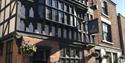 Ye Olde Custom House exterior. The Inn is a friendly local pub in Central Chester