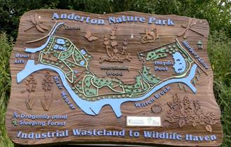 Anderton Nature Park is part of the Northwich Community Woodlands