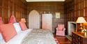 Characterful bedrooms at The North Wing - Boutique Bed and Breakfast, Combermere Abbey