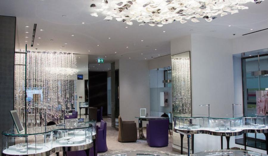 Boodles Jewellers interior Chester Showroom