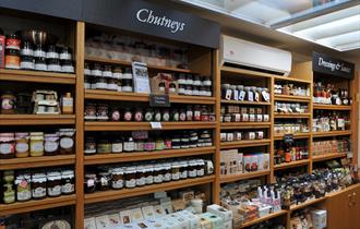 Delicious jams and chutneys at the Housekeepers Store, Tatton Park