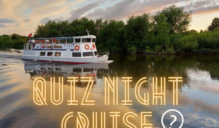 Chilli & Quiz Cruise boat on river dee