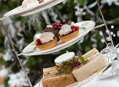Festive Afternoon Tea at the Mere Golf Resort