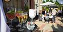 Champagne Terrace at Crewe Hall Hotel