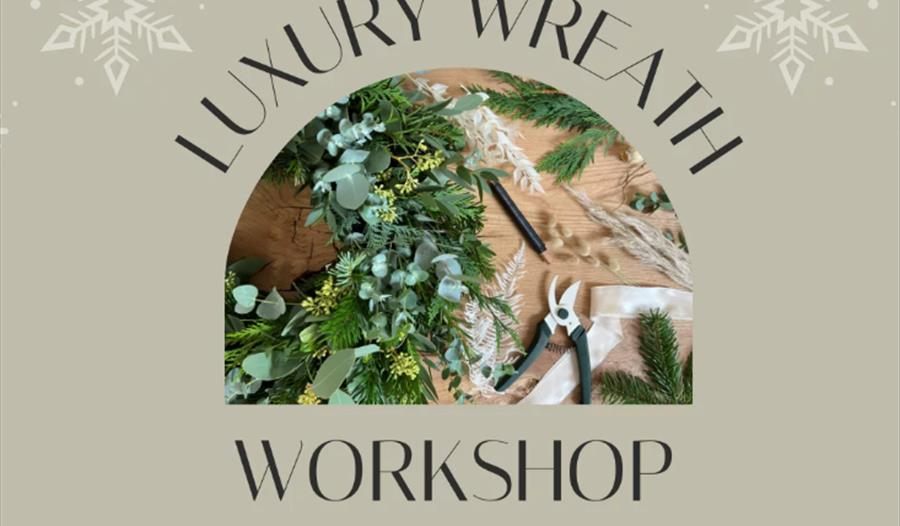 Poster for Luxury Wreath Making with silk&wild