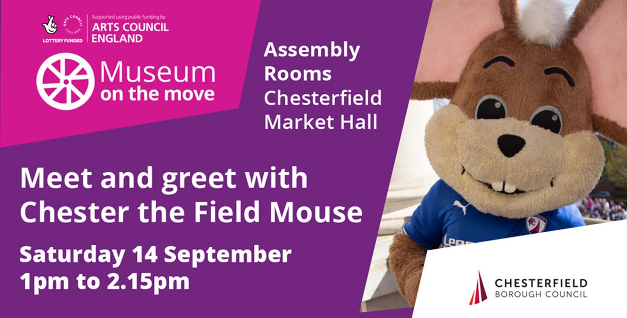 Meet and Greet Chester The Field Mouse Poster