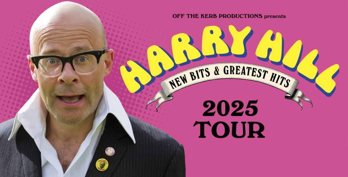 Harry Hill pulling a funny face