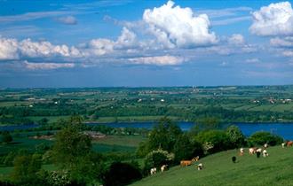 Ogston Reservoir in the distance