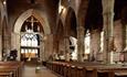 Inside Chesterfield's Crooked Spire Church