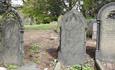 Grave stones at Spital Cemetery