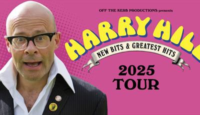 Harry Hill pulling a funny face