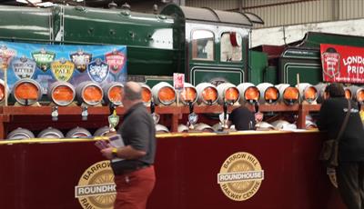 Rail Ale Festival at Barrow Hill Roundhouse
