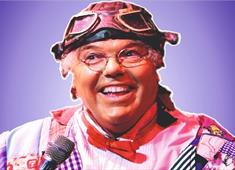 Roy Chubby Brown on stage