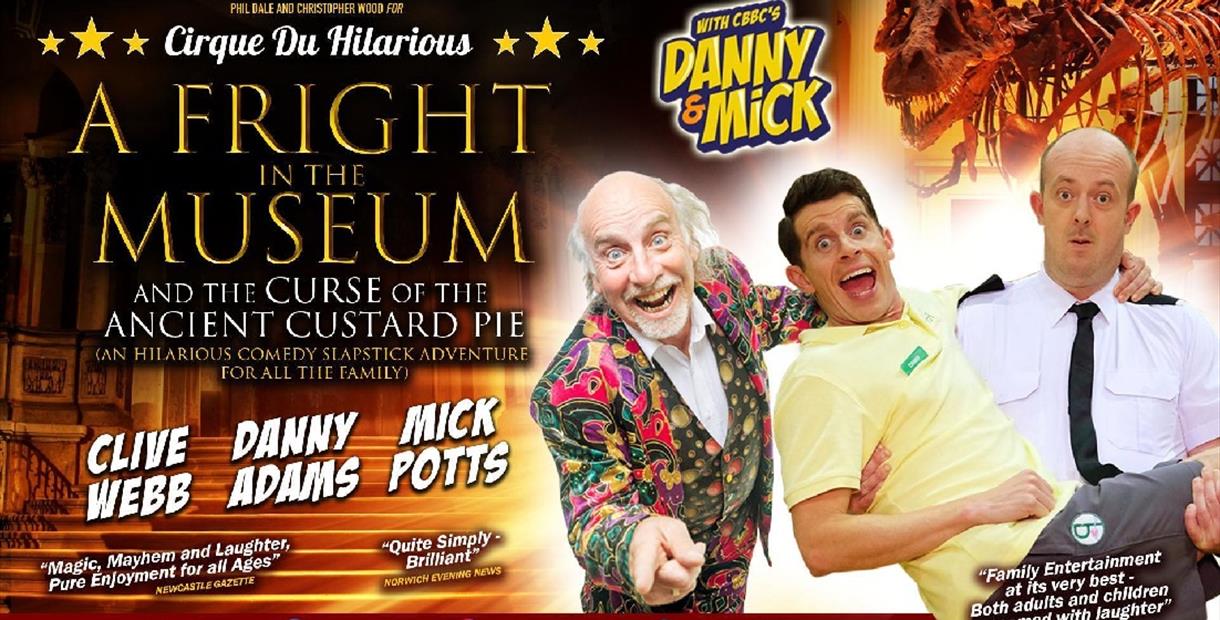 A Fright in the Museum starring Danny and Mick from CBBC.
