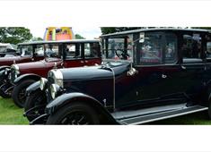 Classic cars at Ashover Classic Car and Bike Show
