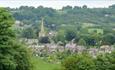 A view of Ashover Village from afar