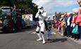 Stormtrooper in the Barlow Carnival parade