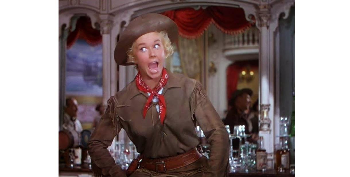 Still from Calamity Jane starring Doris Day