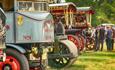 Steam engines on display at Cromford Steam Rally