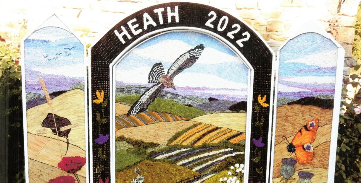 Heath Village Well Dressing 2022