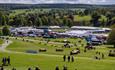 Chatsworth Horse Trials site view