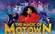 Text The Magic of Motown over a montage of images of various singers