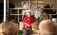 Daily milking demonstration at Chatworth Farmyard (available mid April to October)