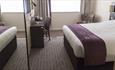 Double room at the Chesterfield Town Centre Premier Inn