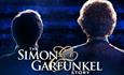 The backs of two heads looking out from a stage into an auditorium, with the text The Simon and Garfunkel Story