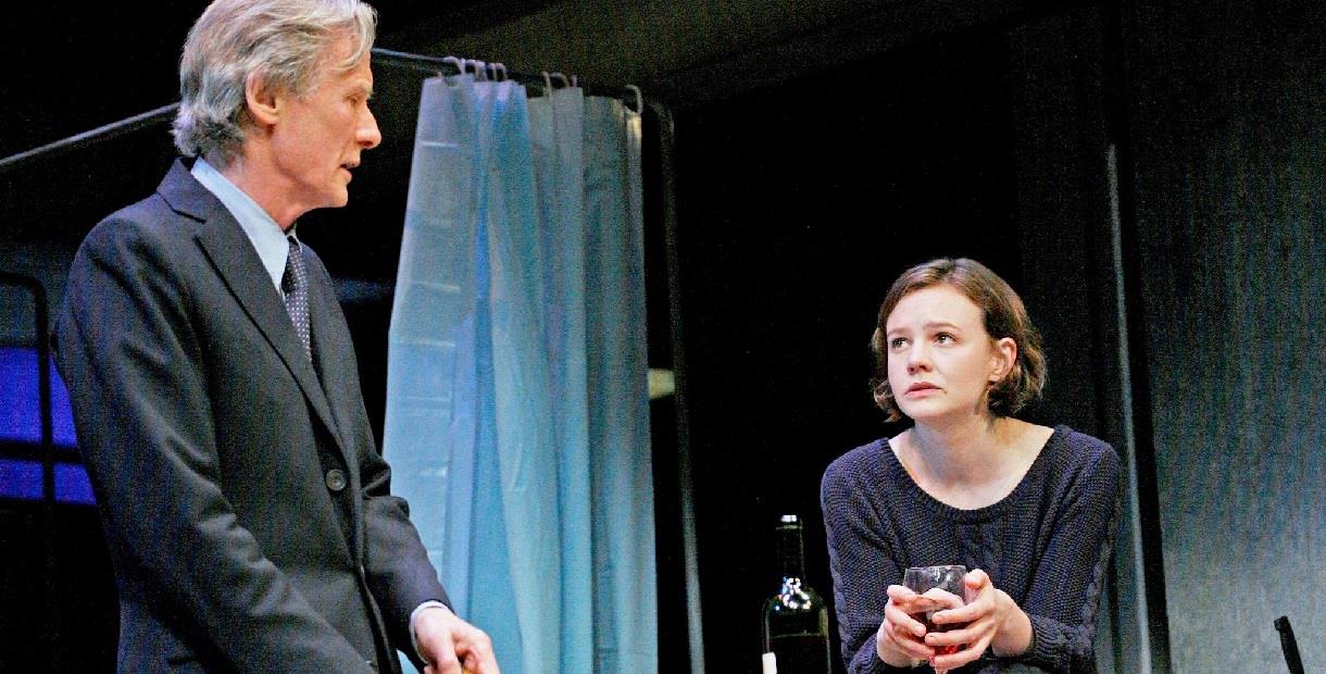 Bill Nighy (Living) and Carey Mulligan
(Promising Young Woman) in Skylight