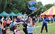 Massive Bubbles at Tapton Lock Festival
