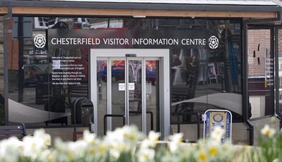 Outside Chesterfield Visitor Information Centre