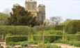 The vegetable garden at Hardwick Hall