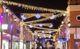 Vicar Lane, Chesterfield Christmas Lights