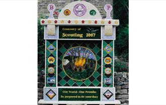 Scout Well Dressing from 2007