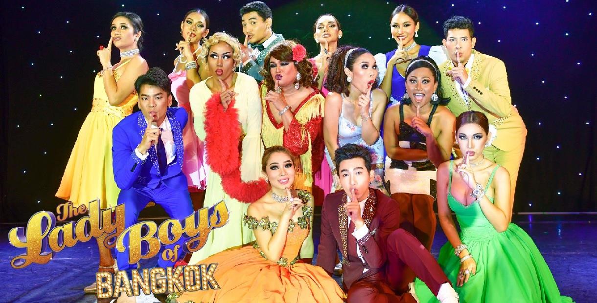 Lady boys of Bangkok performers