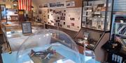 Boxted Museum showing areoplane displays