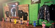 Urban Xtreme Shop with Tshirts hanging up