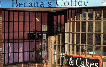 Becana's Coffee Shop Front