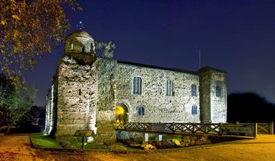 Colchester-Castle-at-night