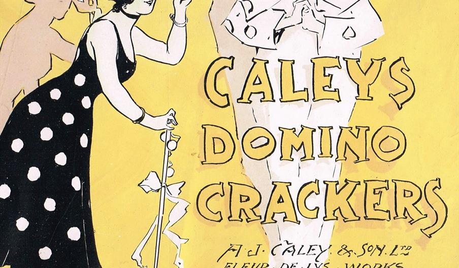 Caley's Domino Crackers Poster