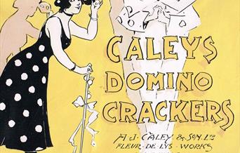 Caley's Domino Crackers Poster