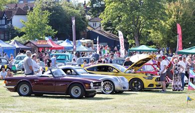  Classic Cars in Castle Park Colchester