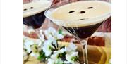 Espresso Martini cocktails