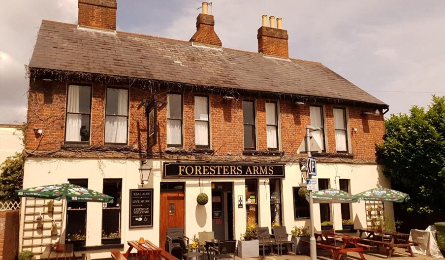 Outside view of the Foresters Arms