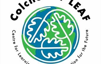Logo for Colchester LEAF centre.